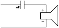 High Pass Crossover
                    Diagram